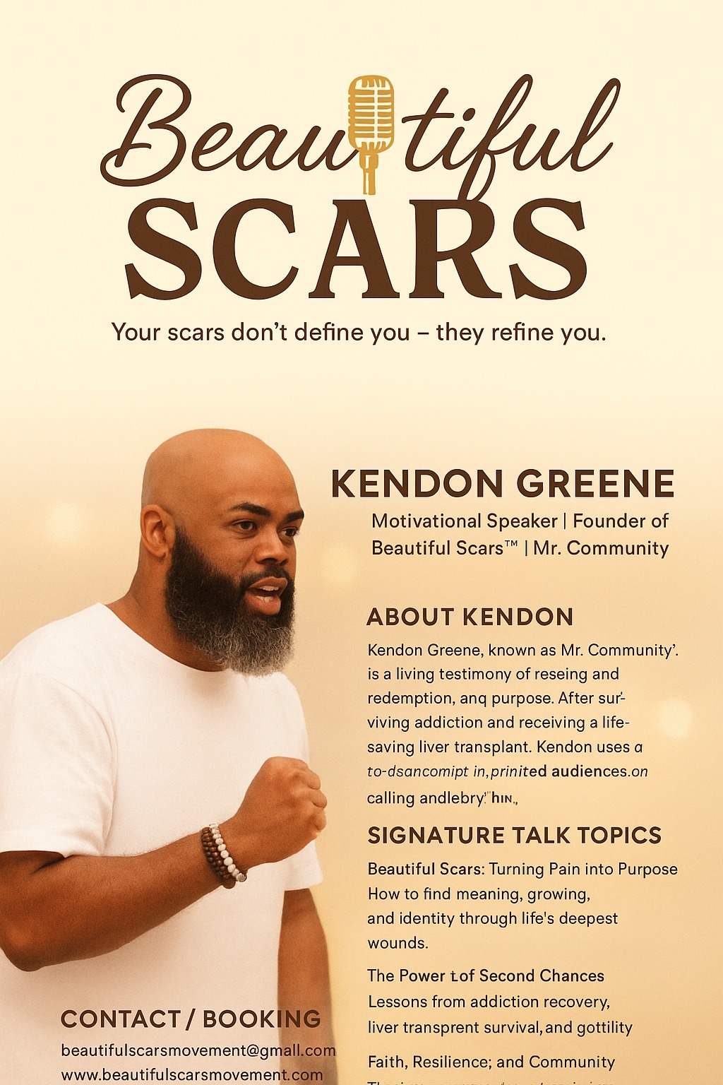 Kendon Greene - Mr. Community